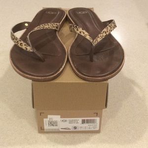 UGG Leopard Sandal